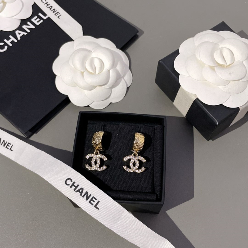 Ch*el earrings